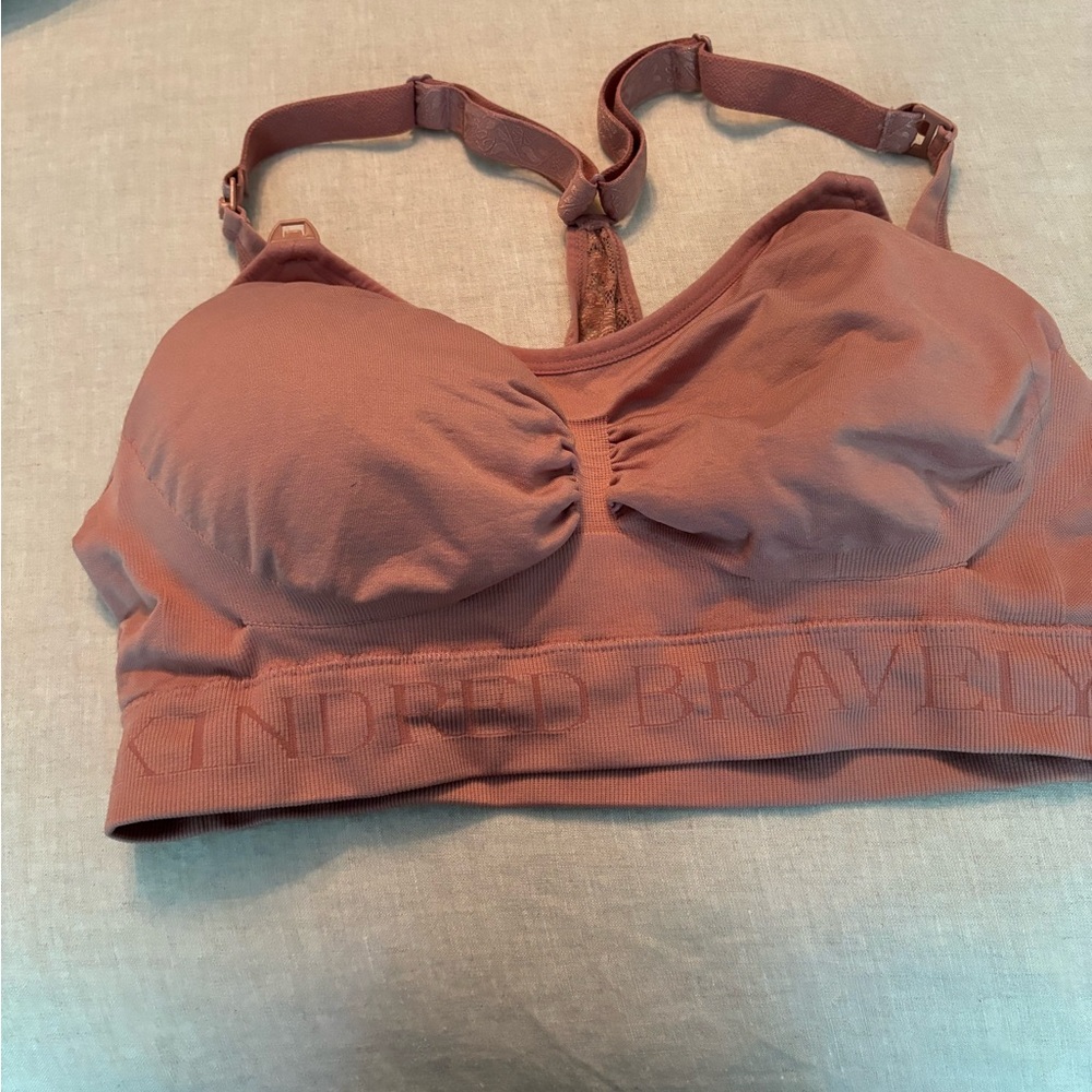 Pink Kindred Bravely nursing bra